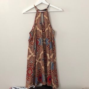 Keyhole Mini Dress